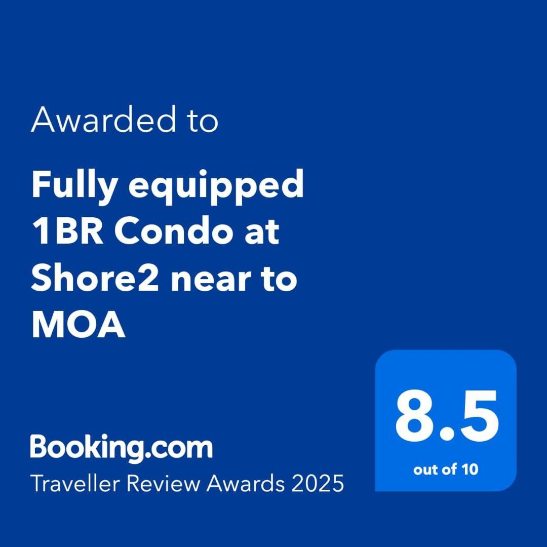 Fully Equipped 1Br Condo At Shore2 Near To Moa Manila Exterior foto